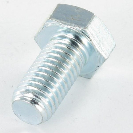 1 x Vis métaux Tête hexagonale TH M27X120 Classe 8.8 Acier zingué