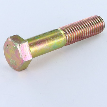 1 x Corps de boulon filetage partiel Tête hexagonale TH M14X60 Classe 10.9 Bichromaté