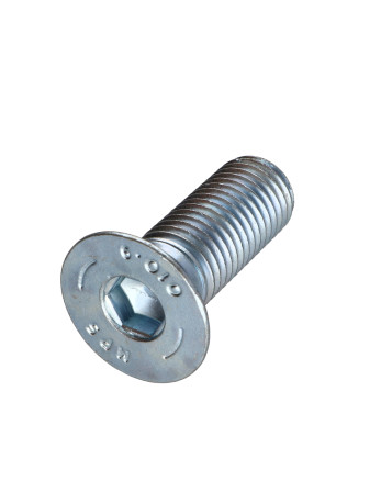 Vis métaux FHC tête fraisée empreinte hexagonale creuse Clé de 12 HC12 M20X55 Filetage total Classe 10.9 Acier