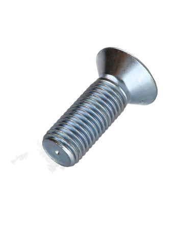 Vis métaux FHC tête fraisée empreinte hexagonale creuse Clé de 12 HC12 M20X55 Filetage total Classe 10.9 Acier