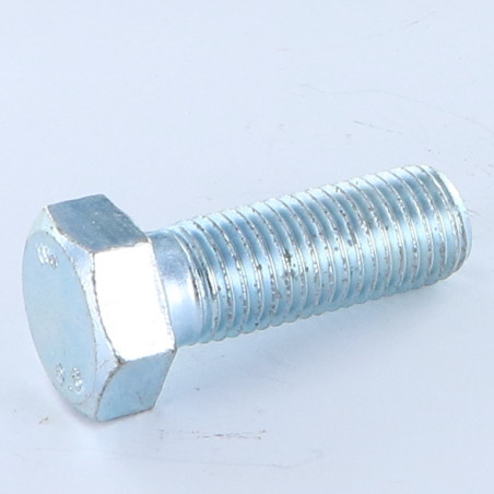 1 x Corps de boulon filetage partiel Tête hexagonale TH M16X45 Classe 8.8 Acier zingué