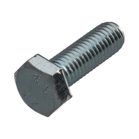 1 x Vis métaux Tête hexagonale TH M8X45 Classe 6.8 Acier zingué