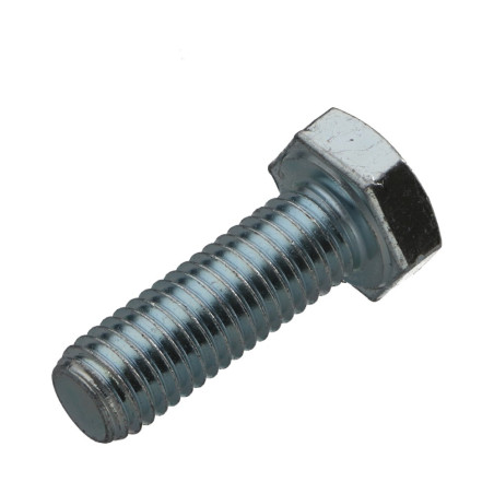 1 x Vis métaux Tête hexagonale TH M8X45 Classe 6.8 Acier zingué