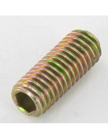 Vis métaux Sans tête six pans creux (sthc) Clé de 3 HC3 M6X20 Bout cuvette Bichromaté