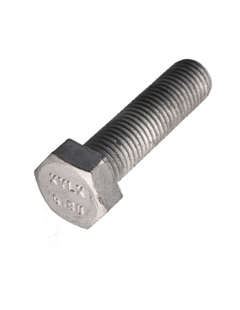 Vis métaux Tête hexagonale TH M16X60 Classe 8.8 Forte tenue à la corrosion Acier galvanisé à chaud ISOFIT
