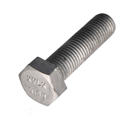 1 x Vis métaux Tête hexagonale TH M16X60 Classe 8.8 Forte tenue à la corrosion Acier galvanisé à chaud ISOFIT