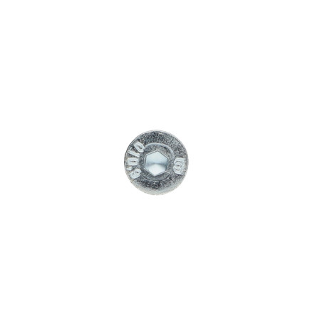 1 x Vis métaux FHC tête fraisée empreinte hexagonale creuse Clé de 6 HC6 M10X60 Filetage partiel Classe 10.9 Acier