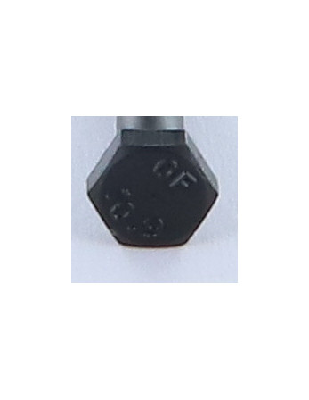Corps de boulon filetage partiel Tête hexagonale TH M12X50 Classe 10.9 Acier brut