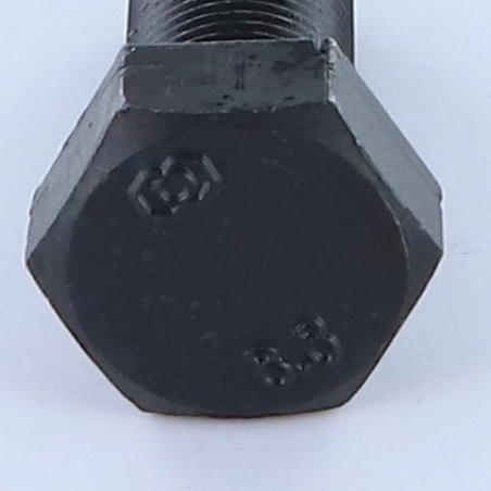 1 x Vis métaux Tête hexagonale TH M16X50 Filetage total Classe 8.8 Pas fin Pas de 150 Acier brut