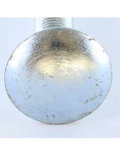 TRCC JAPY tête ronde collet carré M10X100 Filetage total... 2