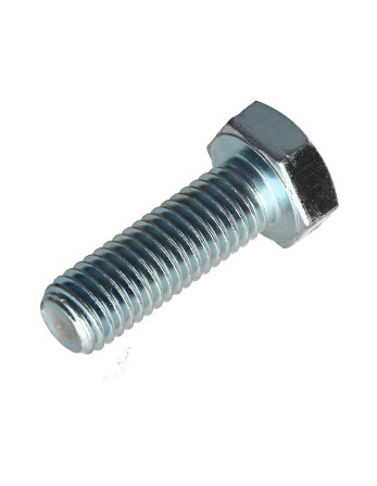 Vis métaux Tête hexagonale TH M10X40 Classe 8.8 Acier zingué