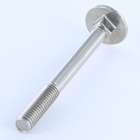 1 x TRCC JAPY tête ronde collet carré M16X280 Filetage partiel Acier zingué