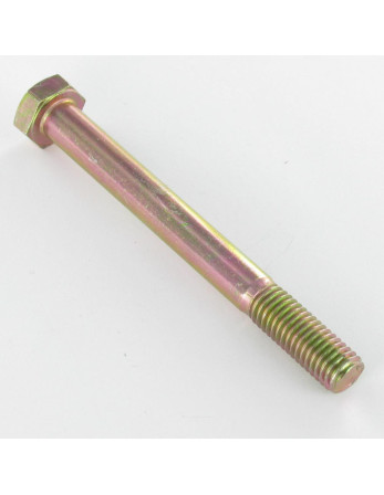 Corps de boulon filetage partiel Tête hexagonale TH M14X150 Classe 8.8 Bichromaté 200 Heures brouillard salin sans