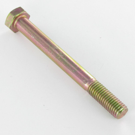 1 x Corps de boulon filetage partiel Tête hexagonale TH M14X150 Classe 8.8 Bichromaté 200 Heures brouillard salin sans