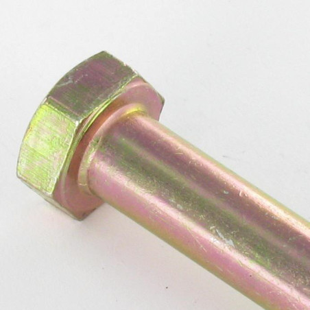 1 x Corps de boulon filetage partiel Tête hexagonale TH M14X150 Classe 8.8 Bichromaté 200 Heures brouillard salin sans