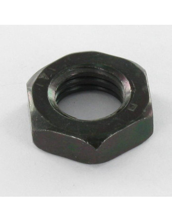 Ecrou hexagonal bas hm/contre Ecrou M10 Acier zingué noir
