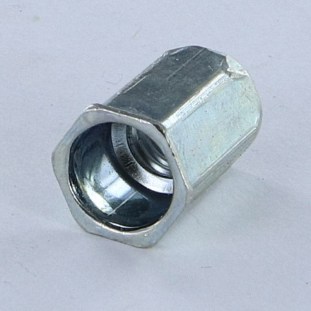 1 x Ecrou A sertir Hexagonal Tête Réduite M6X15.5 Acier zingué ACRTH