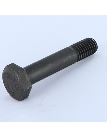 Corps de boulon filetage partiel Tête hexagonale TH M10X50 Filetée sur 15 Classe 8.8 Acier brut
