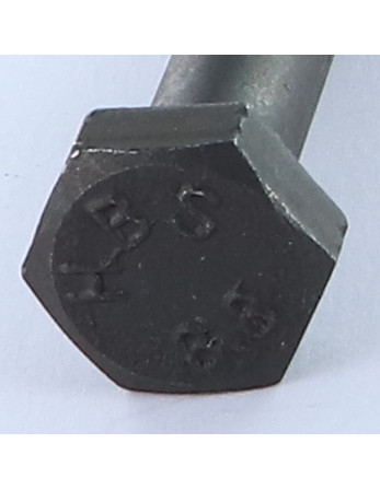 Corps de boulon filetage partiel Tête hexagonale TH M10X50 Filetée sur 15 Classe 8.8 Acier brut