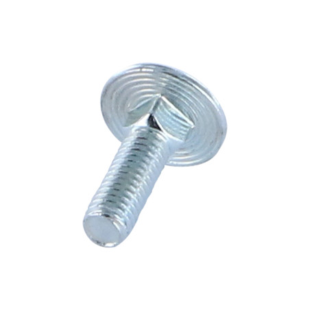 1 x TRCC JAPY tête ronde collet carré M6X55 Filetage total Sachet Acier zingué