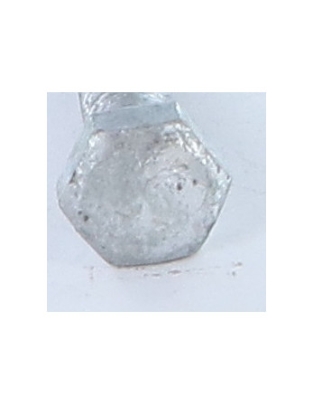 Vis métaux Tête hexagonale TH M8X30 Classe 8.8 Forte tenue à la corrosion Acier galvanisé à chaud Oversized