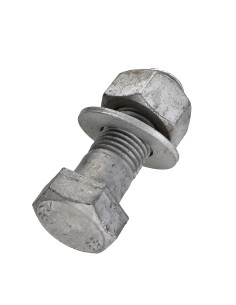 Boulon (vendu avec Ecrou) Tête hexagonale TH M22X70+RD....