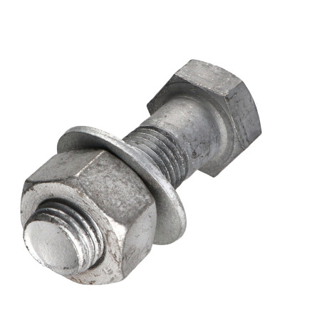 1 x Boulon (vendu avec Ecrou) Tête hexagonale TH M22X70+RD. M22X45X3X M Classe 8.8 Forte tenue à la corrosion Acier