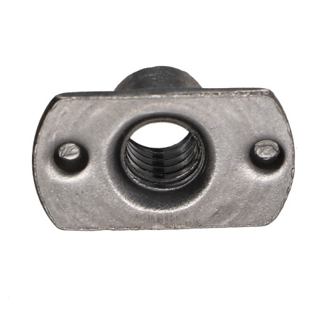 1 x Ecrou cylindrique à souder Bossage intérieur M6 19X11 hauteur 7.8 Acier brut