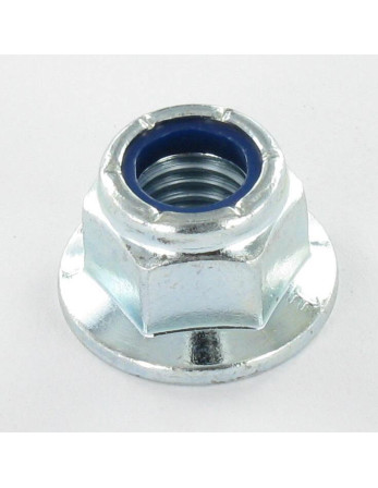 Ecrou frein Embase lisse M10 Acier zingué
