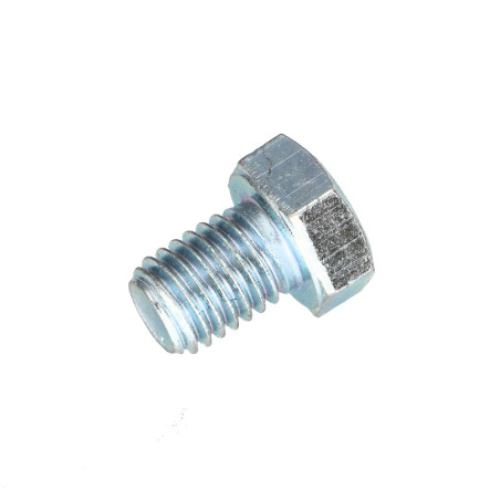 1 x Vis métaux Tête hexagonale TH M12X16 Classe 8.8 Acier zingué