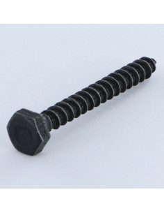 Tirefonds 6X50 Acier zingué nickel noir renforcE - Haute...