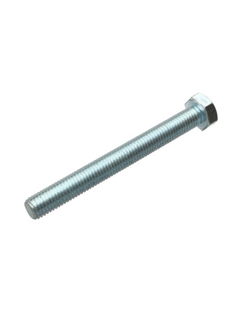 Vis métaux Tête hexagonale TH M12X110 Classe 8.8 Acier zingué