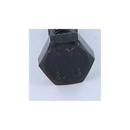 1 x Vis métaux Tête hexagonale TH M8X65 Classe 8.8 Acier brut