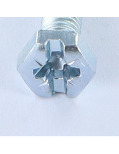 Corps de boulon filetage partiel Tête hexagonale TH POZI... 2