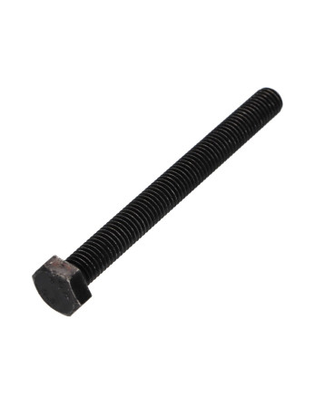 Vis métaux Tête hexagonale TH M10X100 Classe 8.8 Acier zingué noir