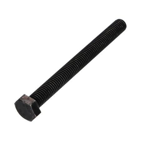 1 x Vis métaux Tête hexagonale TH M10X100 Classe 8.8 Acier zingué noir