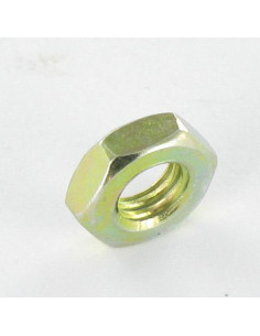 Ecrou hexagonal bas hm/contre Ecrou M10 Bichromaté 2