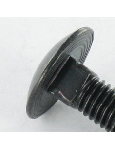 TRCC JAPY tête ronde collet carré M8X140 Filetage total... 2
