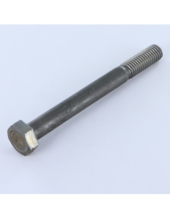 Corps de boulon filetage partiel Tête hexagonale TH M8X80 Classe 6.8 Acier brut