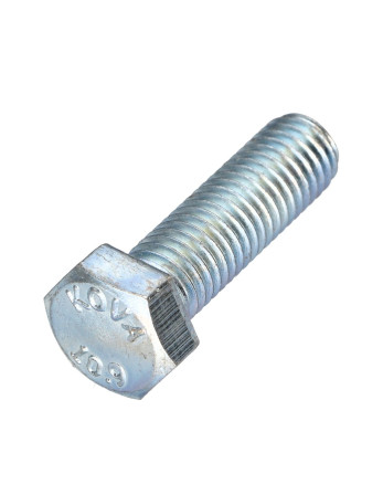 Vis métaux Tête hexagonale TH Pas Gauche M8X40 Classe 10.9 acier geomet