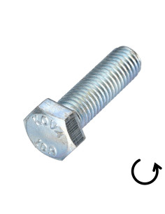 Vis métaux Tête hexagonale TH Pas Gauche M8X40 Classe... 2