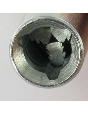 Clé EDF Acier brut à TRIANGLE Femelle De 11