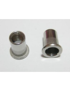 Ecrou à sertir M6X14.5 ALPC 30 Aluminium Epaisseur de...