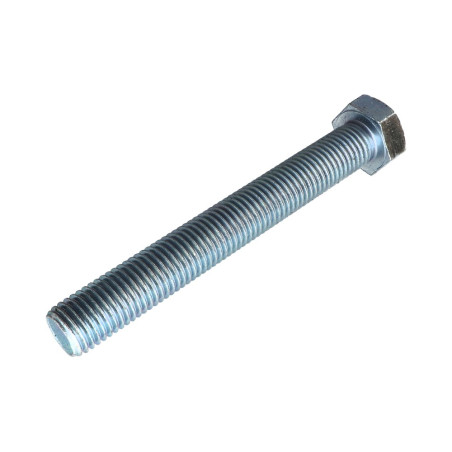 1 x Vis métaux Tête hexagonale TH M24X180 Classe 8.8 Acier zingué