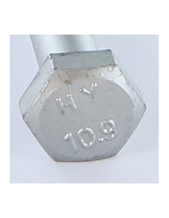Corps de boulon filetage partiel Tête hexagonale TH M12X120 Classe 10.9 Acier brut GEOM500B