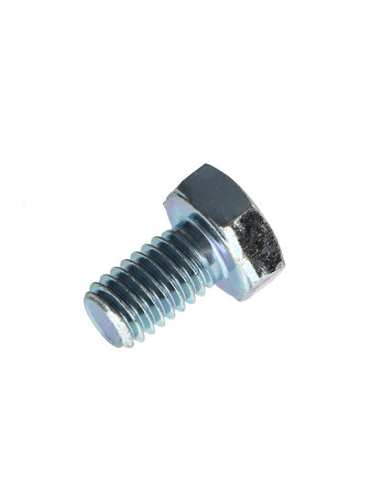 Vis métaux Tête hexagonale TH M6X10 Classe 10.9 Acier zingué