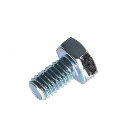 1 x Vis métaux Tête hexagonale TH M6X10 Classe 10.9 Acier zingué