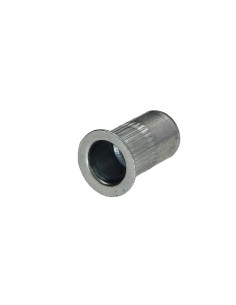Ecrou A sertir Cranté Tête fraisée M10X21 ACFC 45 Acier...