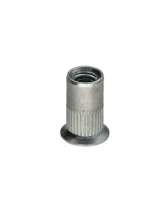 Ecrou A sertir Cranté Tête fraisée M10X21 ACFC 45 Acier... 2