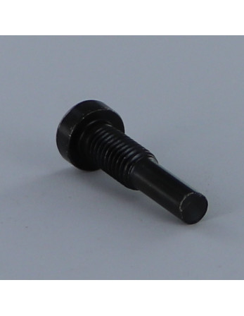 Vis métaux CHC BTR Clé de 5 HC5 M8X32 Filetée sur 15.5 Bout pilote Tête basse Acier zingué noir